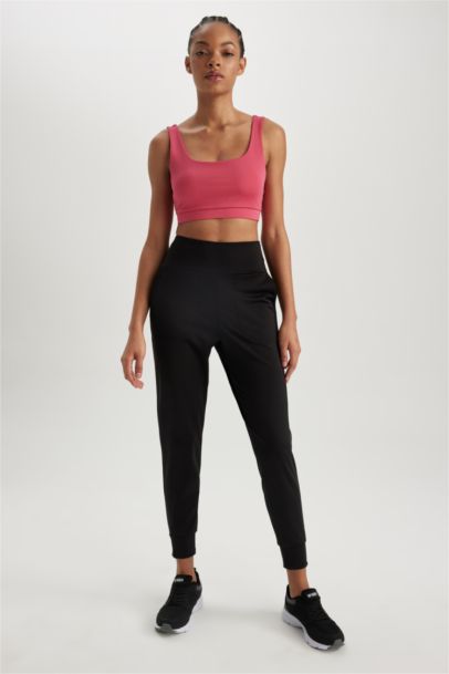 DeFactoFit High Waist Scuba Diving Fabric Leggings