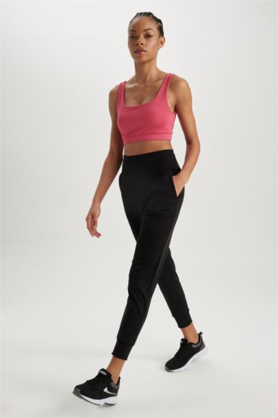 DeFactoFit High Waist Scuba Diving Fabric Leggings