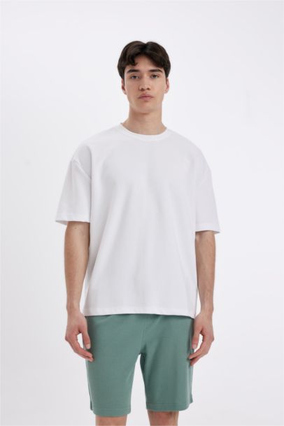 Slim Fit Waffle Shorts