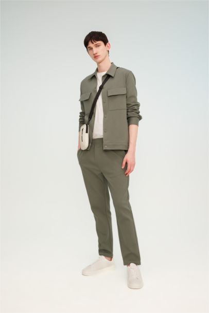 Куртка-рубашка стандартного кроя для мужчин