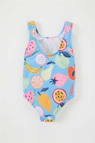 Baby Girl Fun Printed Swimwear