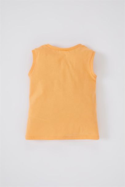 Baby Boy Slogan Printed Singlet