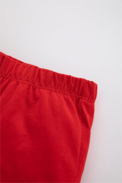 Baby Boy Regular Fit Slogan Printed Shorts