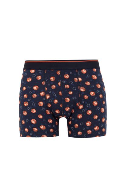 Regular Fıt Top Baskılı 2'li Boxer