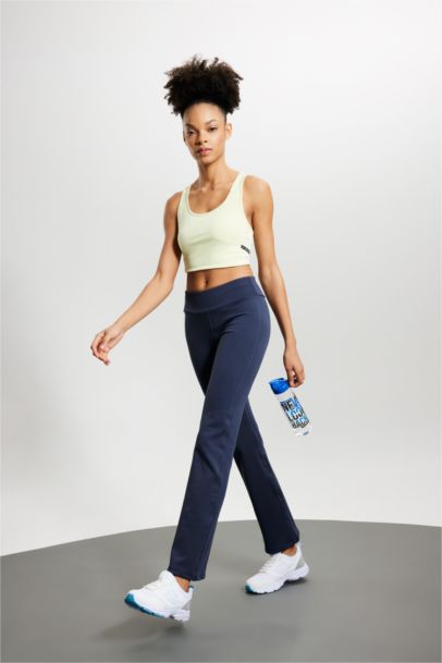 Defacto Fit Wide Leg Soft Pile Sweatpants