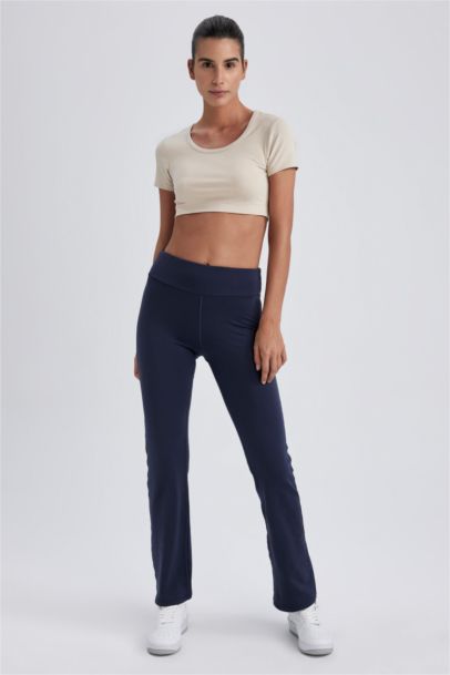 Defacto Fit Wide Leg Soft Pile Sweatpants