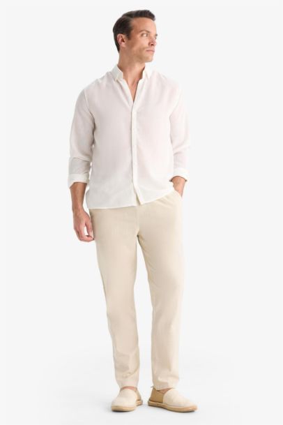 بنطرون قطن جوجر فيت برجل ضيق