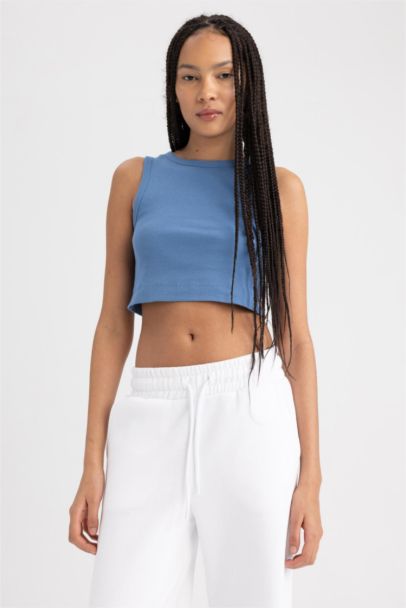 Defacto Fit Slim Fit Crew Neck Athlete Athlete