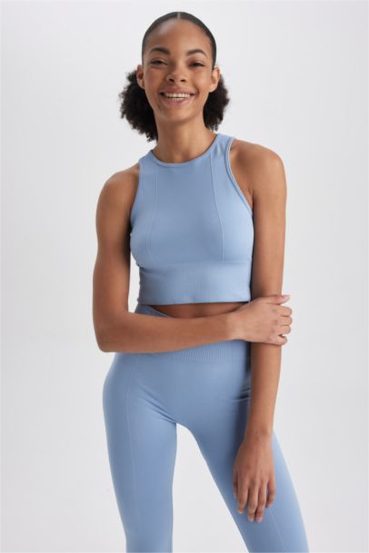 Débardeur de sport en Jersey à col rond