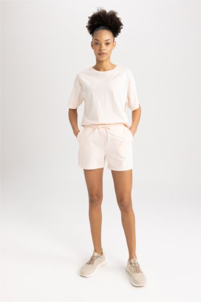 DeFactoFit Standard Fit Sports Thin Fabric Shorts