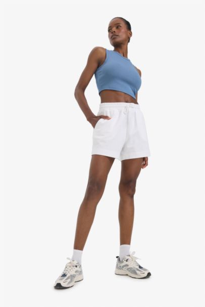 DeFactoFit Standard Fit Sports Short Leg Basic Shorts