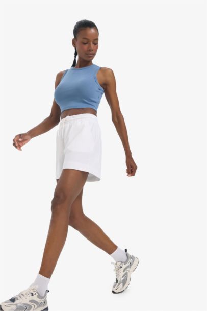 DeFactoFit Standard Fit Sports Short Leg Basic Shorts