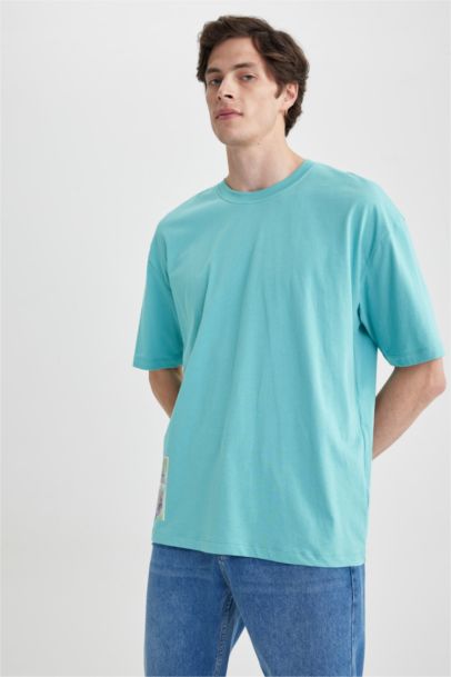 Футболка Rick and Morty оверсайз с круглым вырезом