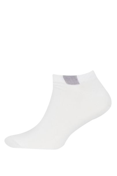 Lot de 5 paires de Chaussettes courtes en Coton à motifs pour Homme