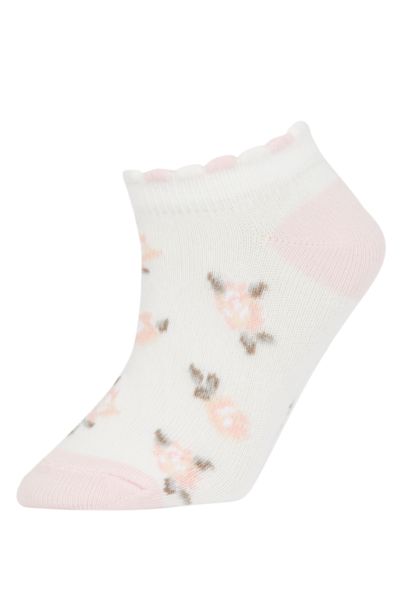Girls 3 Pack Cotton Long Socks
