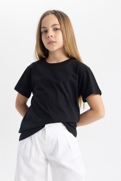 Girl Regular Fit Short Sleeve T-Shirt