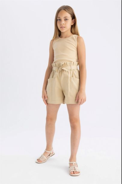 Girl Linen Shorts