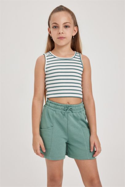 Girl Crew Neck Singlet