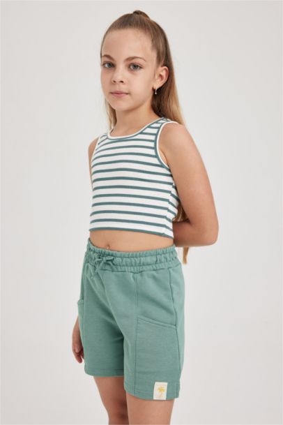 Girl Crew Neck Singlet