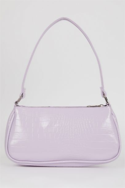 Faux Leather Hand Bag