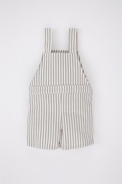 Combinaison en Gabardine rayée pour Bébé Garçon