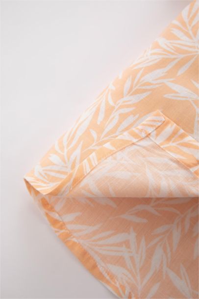 Chemises à manches courtes Col De Chemise Manche Courte Motif Tropical