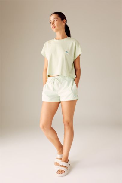 DeFactoFit Slim Fit Stretchy Textured Swimming Shorts