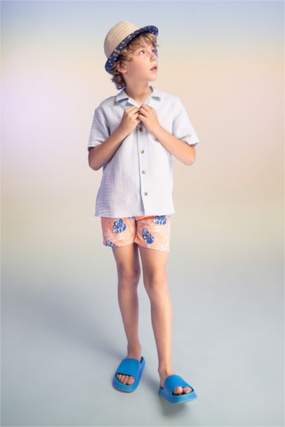 Boy Regular Fit Swim Shorts