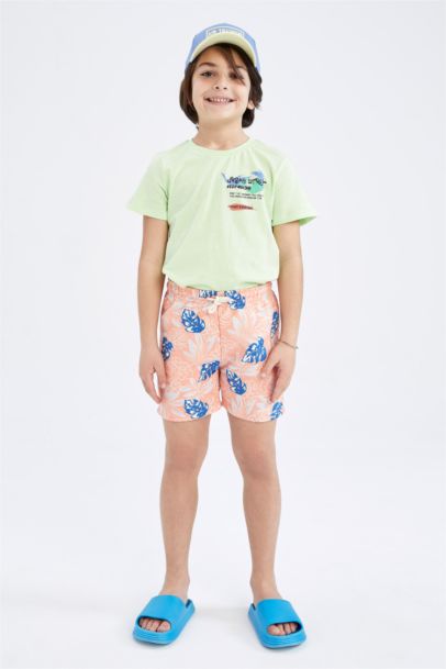 Boy Regular Fit Swim Shorts