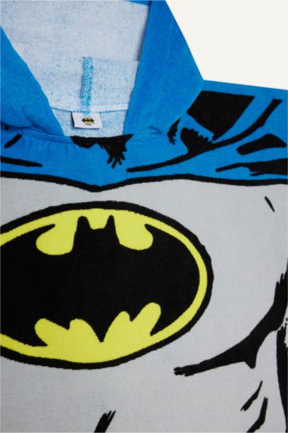 Boy Batman Cotton Poncho Towel