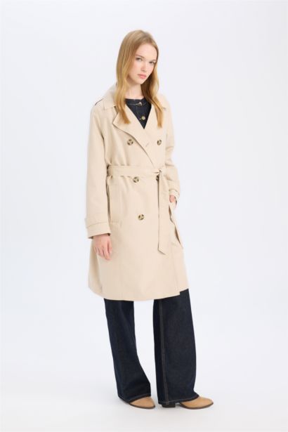 Waterproof Button up Trenchcoat