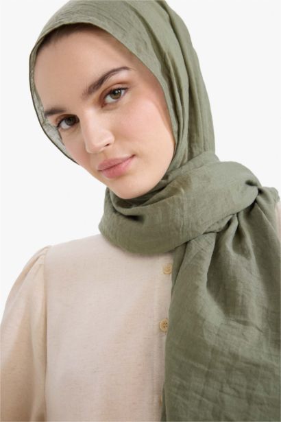 Woman Woven Hijab Shawl