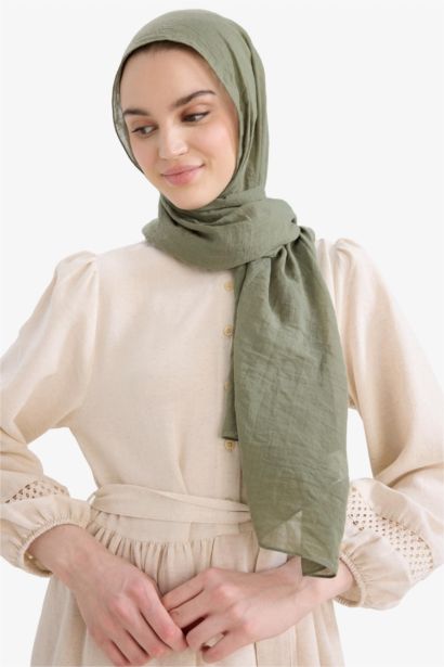 Woman Woven Hijab Shawl