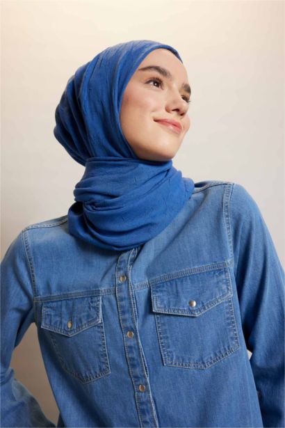 Woman Crepe Shawl