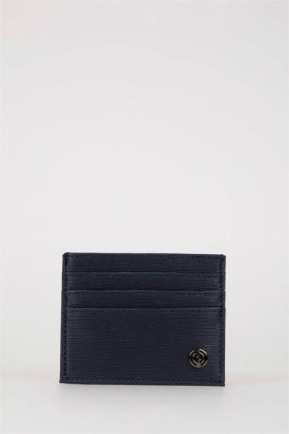 Erkek Suni Deri Kartvizitlik Cüzdan