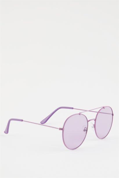 Lunettes de Soleil en métal pour femme