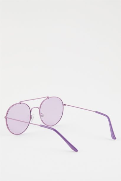 Lunettes de Soleil en métal pour femme
