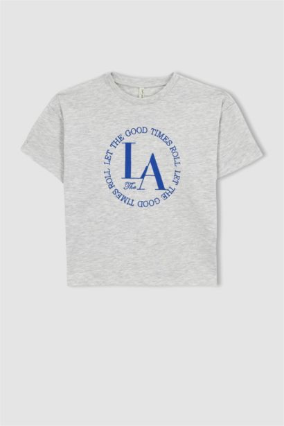 Girl Relax Fit Short Sleeve T-Shirt