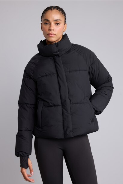 Rüzgar Geçirmez Su İtici Regular Fit Şişme Mont