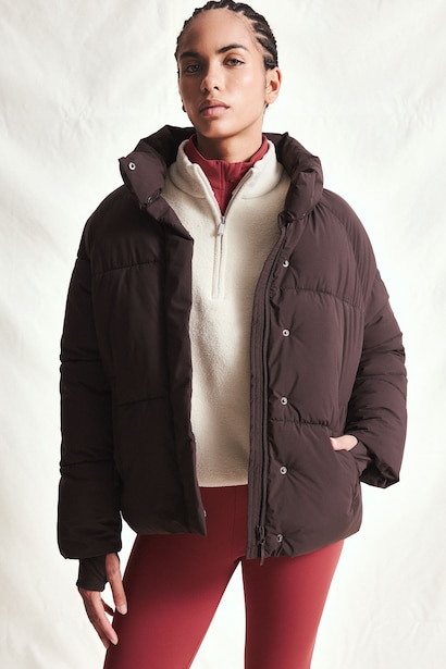 Rüzgar Geçirmez Su İtici Regular Fit Şişme Mont
