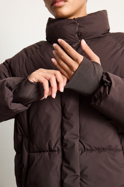 Rüzgar Geçirmez Su İtici Regular Fit Şişme Mont