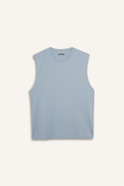 DeFactoFit Boxy Fit Crew Neck Tank Top