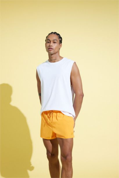 Boxy Fit Bisiklet Yaka Sporcu Atlet