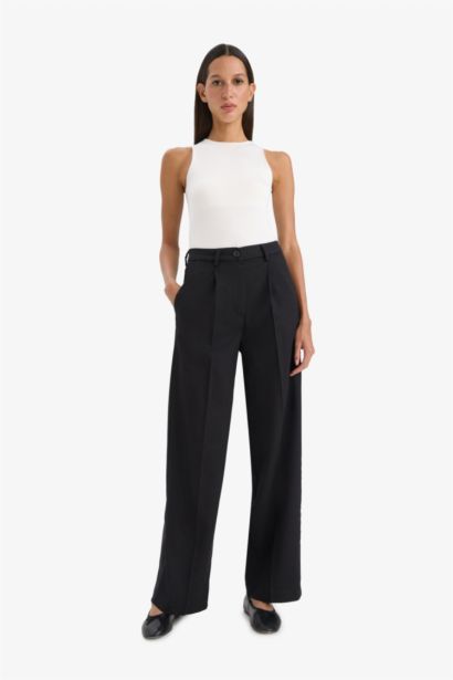 Wide Leg Wide Leg With Pockets Trousers
