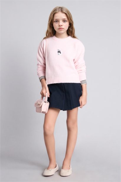 Girl Gabardine Skirt