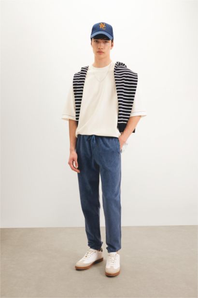 Regular Fit Fleece Pocket Sweatpants