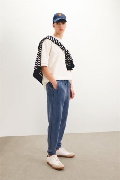 Regular Fit Fleece Pocket Sweatpants