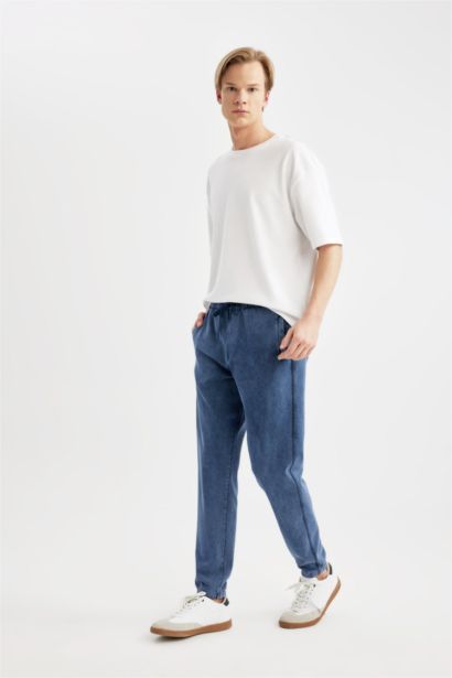 Regular Fit Fleece Pocket Sweatpants