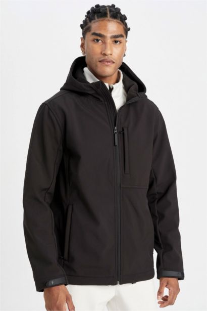 Water Repellent Zipper Puffer Jacket
