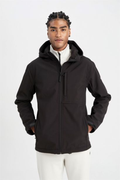Water Repellent Zipper Puffer Jacket